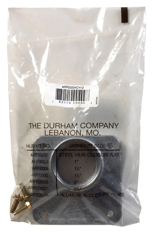 1-1/4 Inch Meter Socket Hub - Cutler-hammer Bolt-on Design