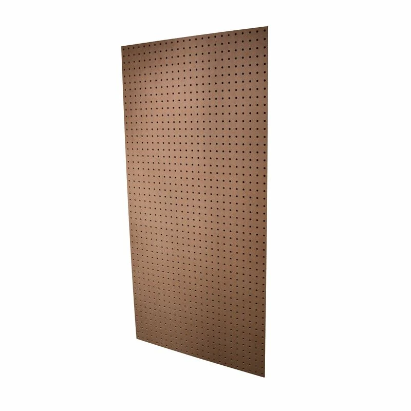 2 Ft. X 4 Ft. X 3/16 In. Brown Mdf Pegboard Panel