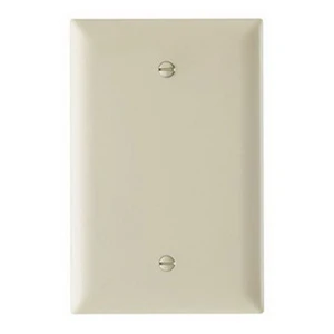 Pass and Seymour 1-Gang Jumbo Wall Plate in Light Almond