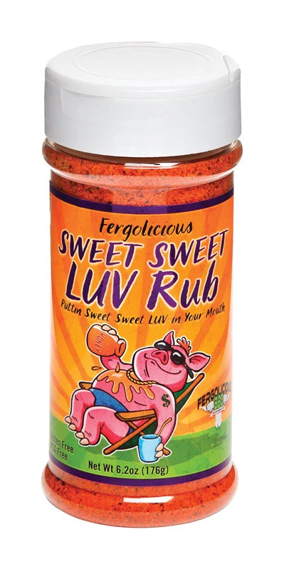 Luv Rub Sweet Barbecue Seasoning, 6.2 Ounce Bottle