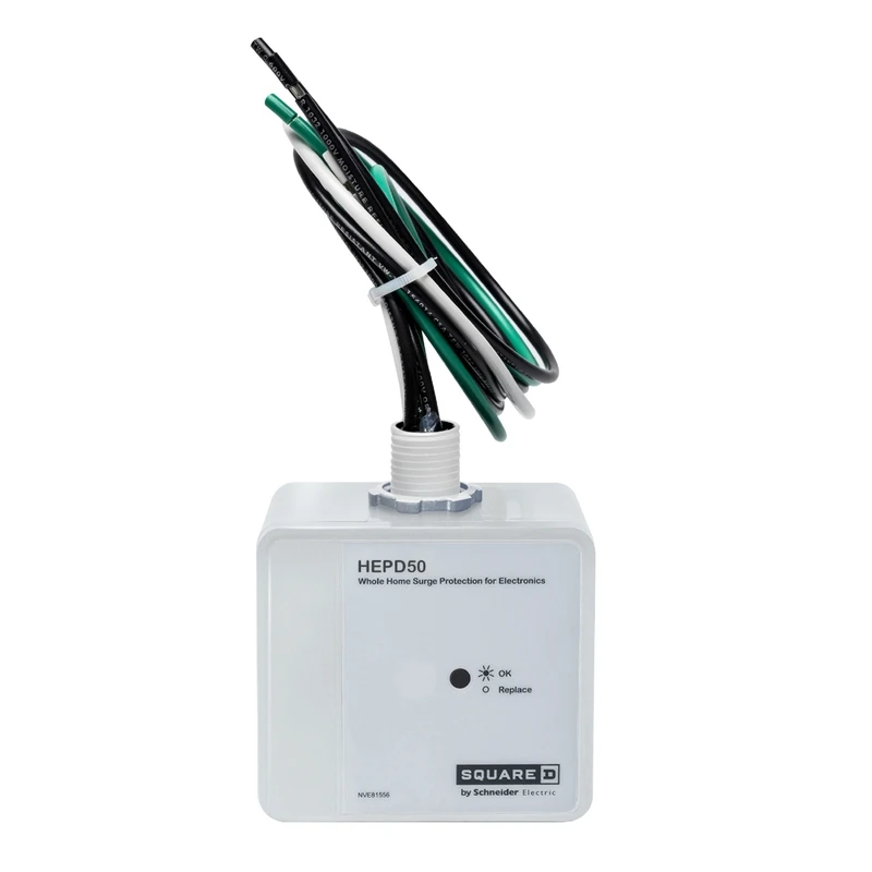 Hepd50 120v/240v Whole House Surge Protector For Residential Load Centers