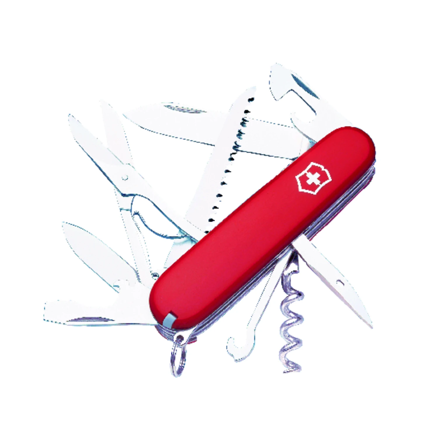 Huntsman 15-function 3.5 In. Red Swiss Army Knife Model 1.3713.b1-x1