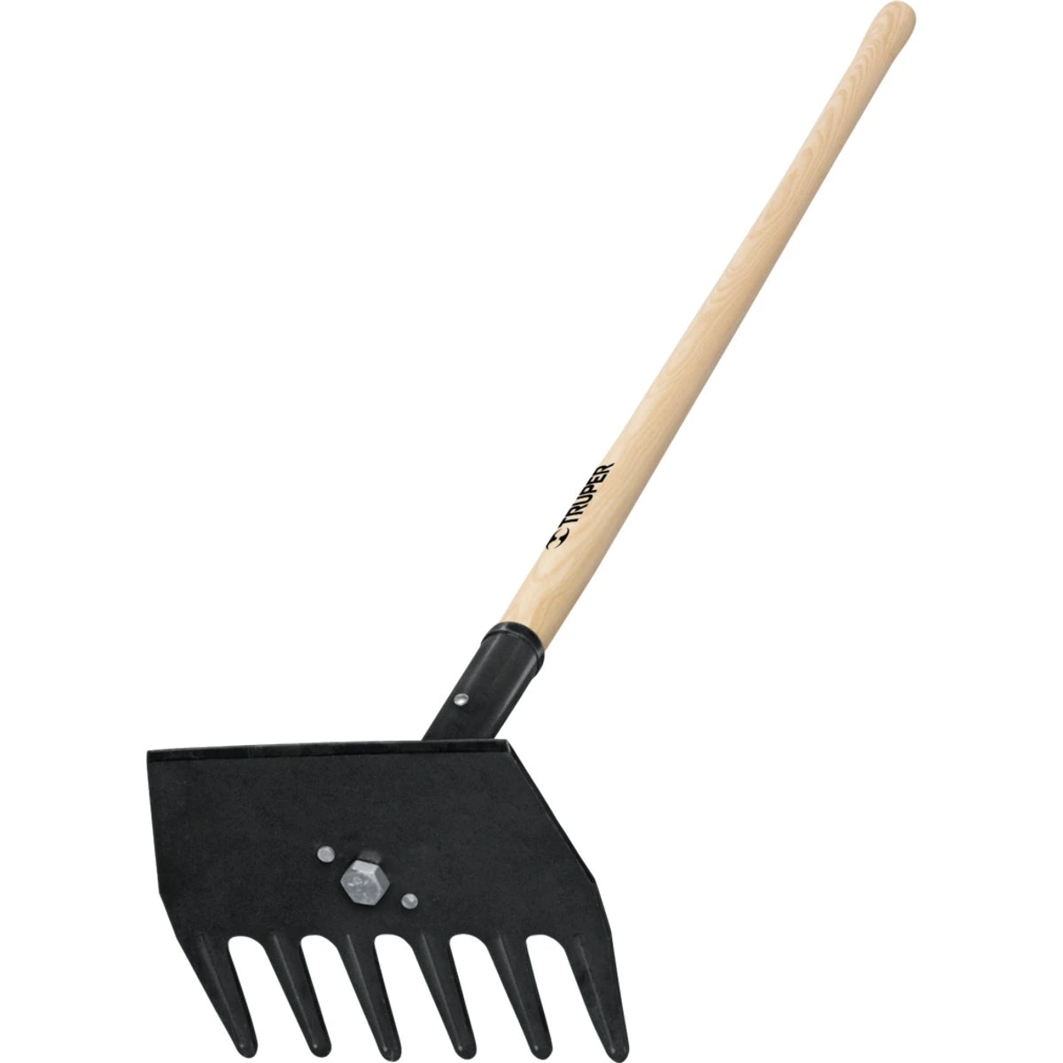 Industrial Mcleod 11 In. Steel Fire Landscape Rake With 48 In. Ash Handle