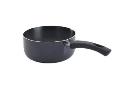 Elements Gray Non-Stick Coated Aluminum Saucepan 1 Quart Capacity
