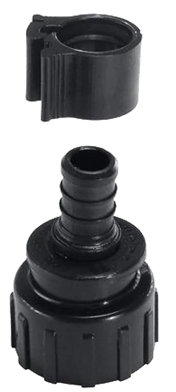Pexlock 1/2 In. X 3/4 In. Plastic Pex Coupling And Swivel