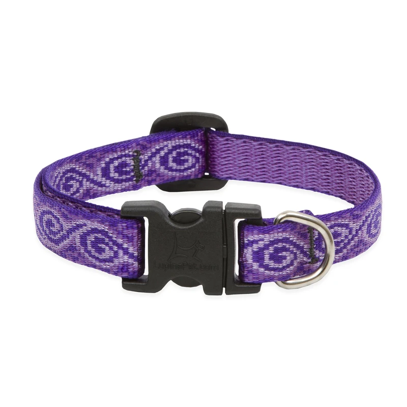 Adjustable Jelly Roll Dog Collar, 0.5 Inch Width, Fits 8 to 12 Inch Neck