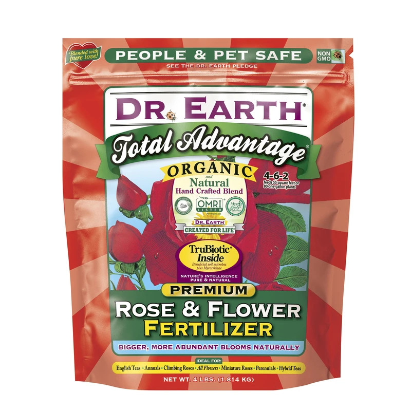 Total Advantage Organic Granules Flower Care 4 Lb - 4-6-2 Fertilizer
