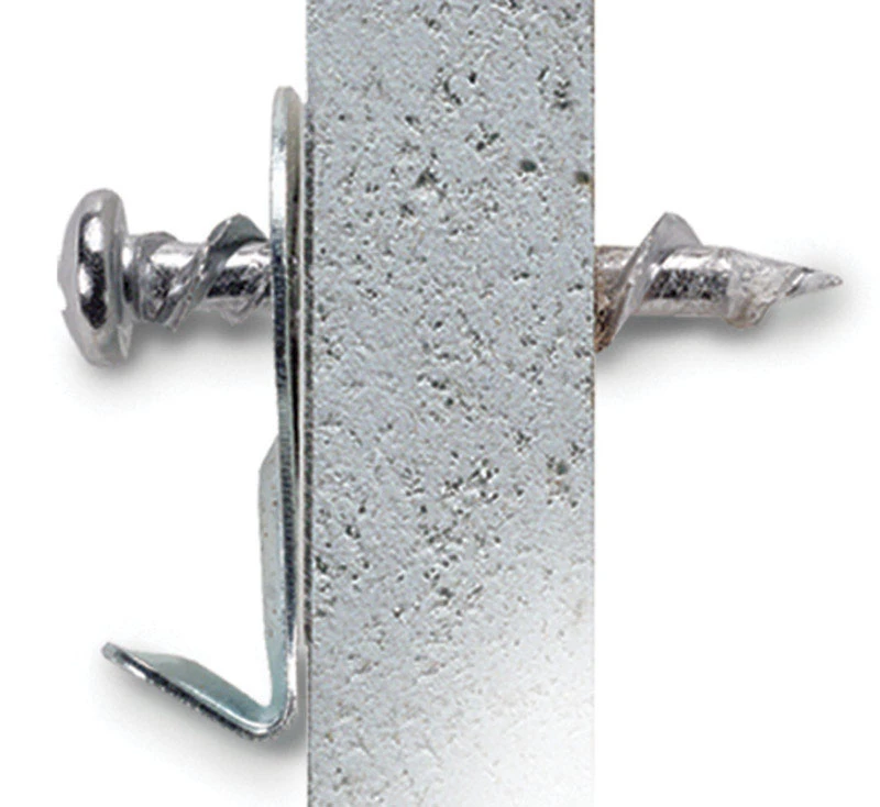 Borefast Utility Hangers, Chrome, 10-Pk.