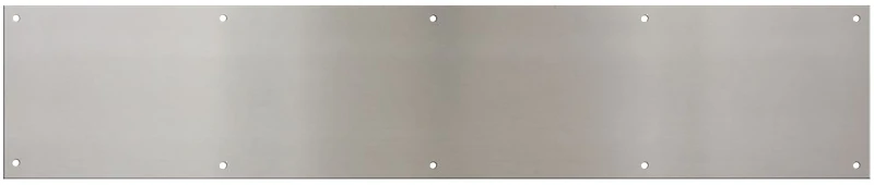 6 Inch X 30 Inch Satin Nickel Aluminum Kickplate - Model N270314