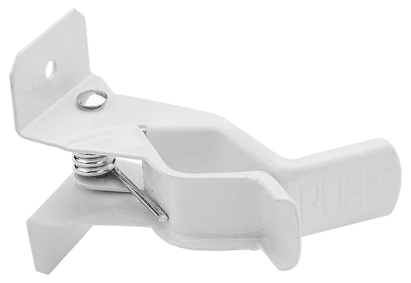 Tool Storage Clip, White Steel