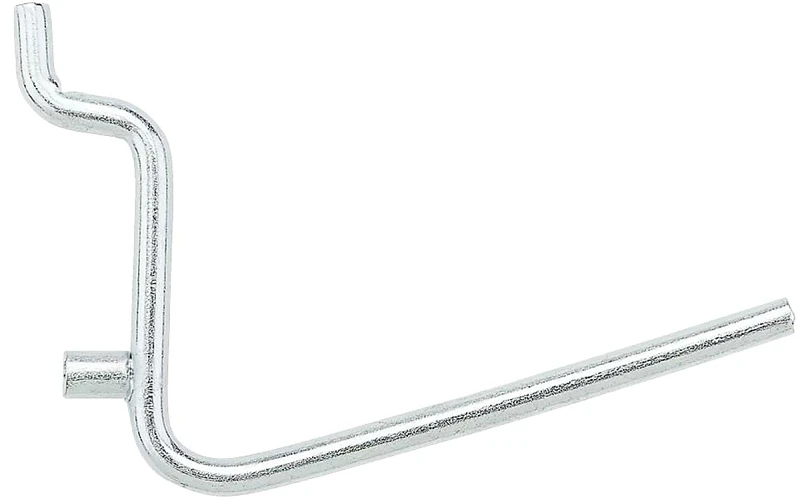 Straight Storage Hooks, Zine, 2.5 In., 5-Pk.