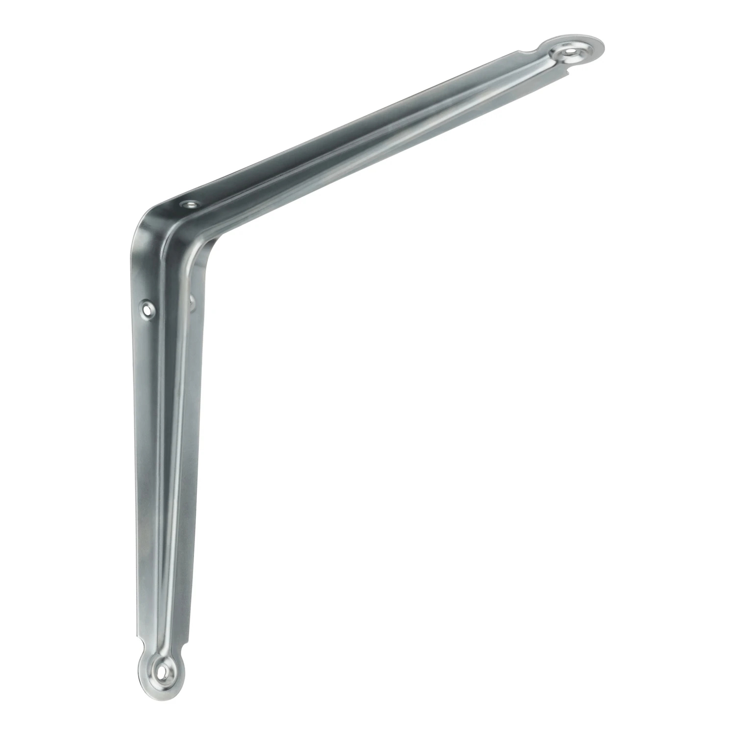10 Inch by 12 Inch Galvanized Steel Shelf Bracket for Heavy Duty Support
