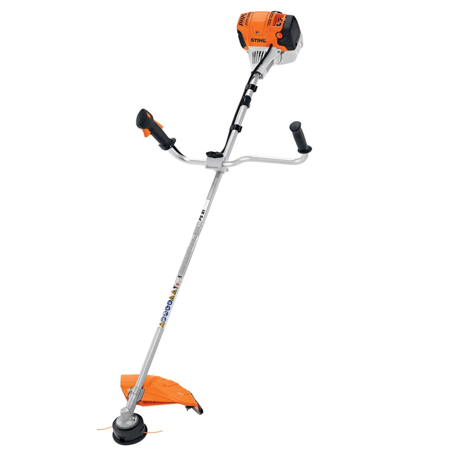 Fs 91 16.5 In. Gas Trimmer With Bike Handle And Low-emission Engine