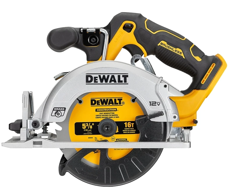 12-Volt MAX Xtreme Cordless Circular Saw with Brushless Motor 5 and 3/8 Inch Blade, Tool Only