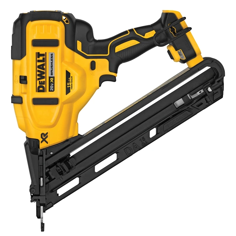 20v Max Xr Brushless 15-gauge Angled Cordless Finish Nailer Tool Only