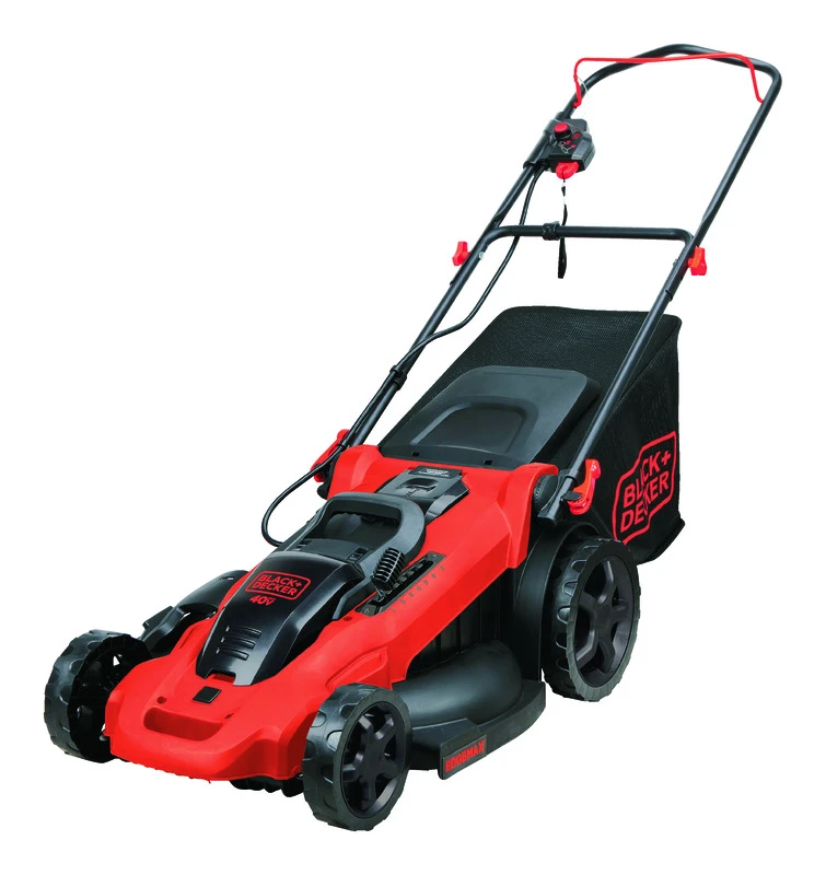 20 In. 40v Max Lithium Ion Push Cordless Lawn Mower With Batteries