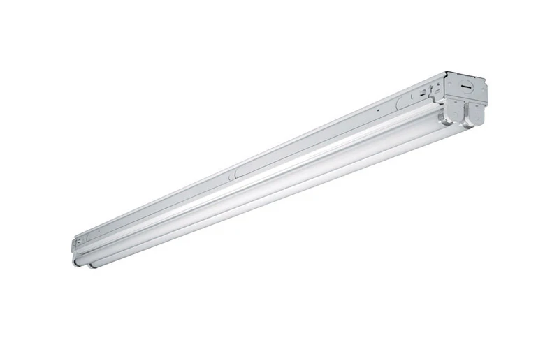 Ssf Series 96 In. White Hardwired Fluorescent Strip Light, 2 Lamp, T12
