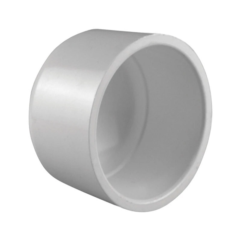Schedule 40 PVC Cap, 1/2 In., 10-Pk.