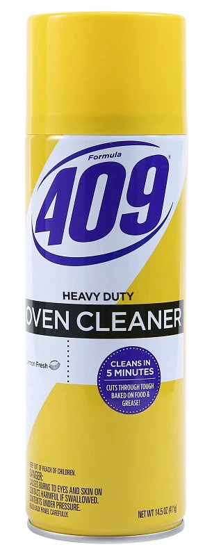 409 Bbp0083 Heavy Duty Oven Cleaner, 14.5 Oz Aerosol Foam, Lemon Scent