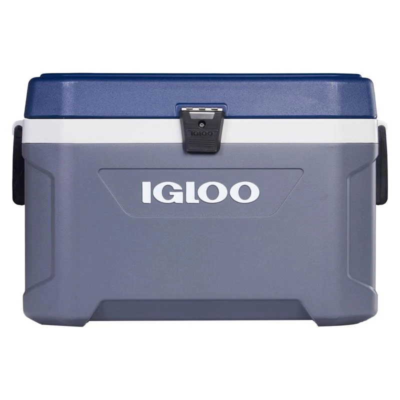 Maxcold Latitude 54 Quart Blue/gray Foam-insulated Ice Chest Cooler