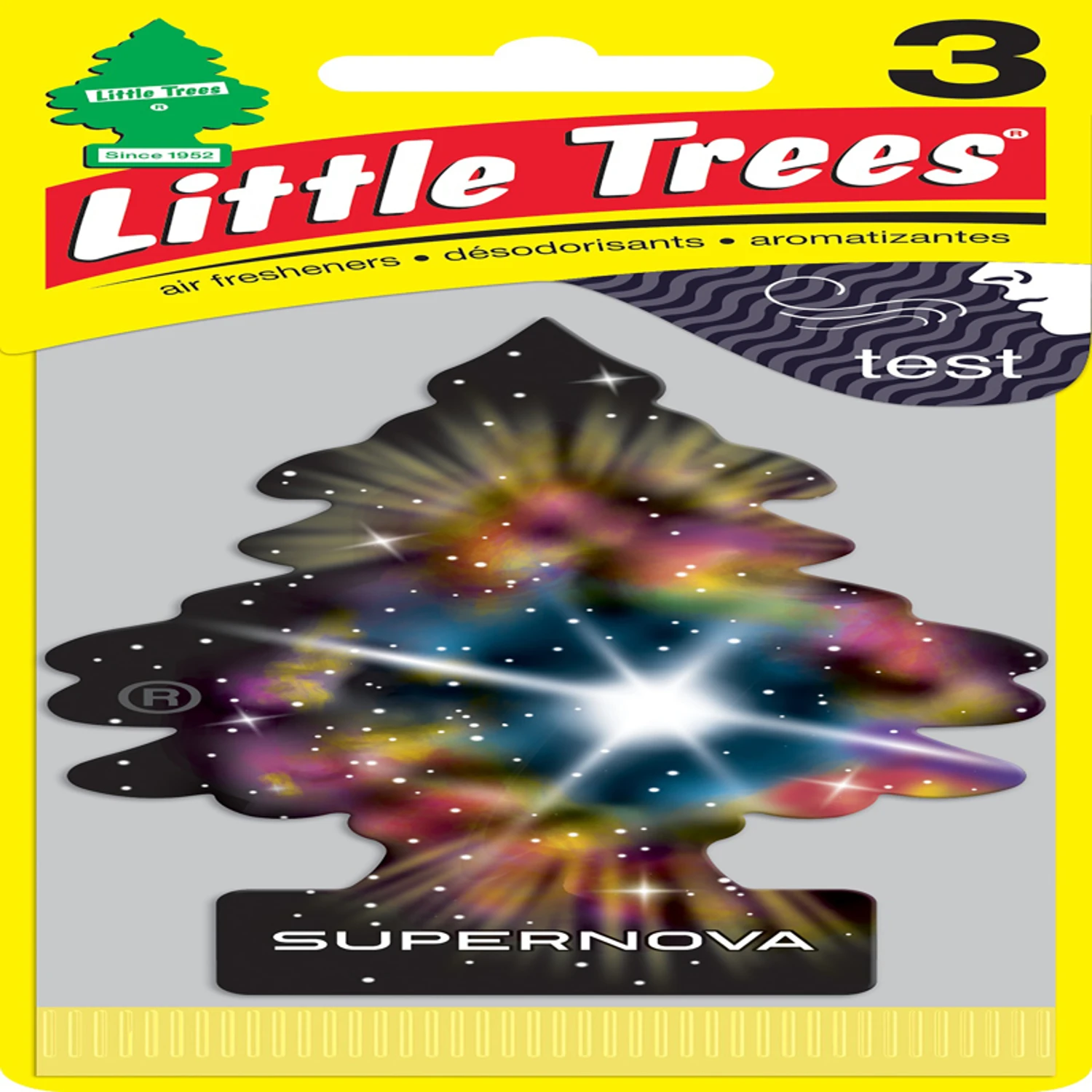Little Trees Supernova 3-Pack Air Freshener