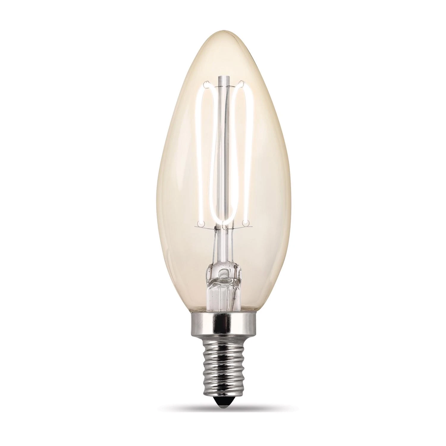 3011443 40 Watt Equivalence Mini Candelabra E12 Filament LED Bulb&#44; Soft White