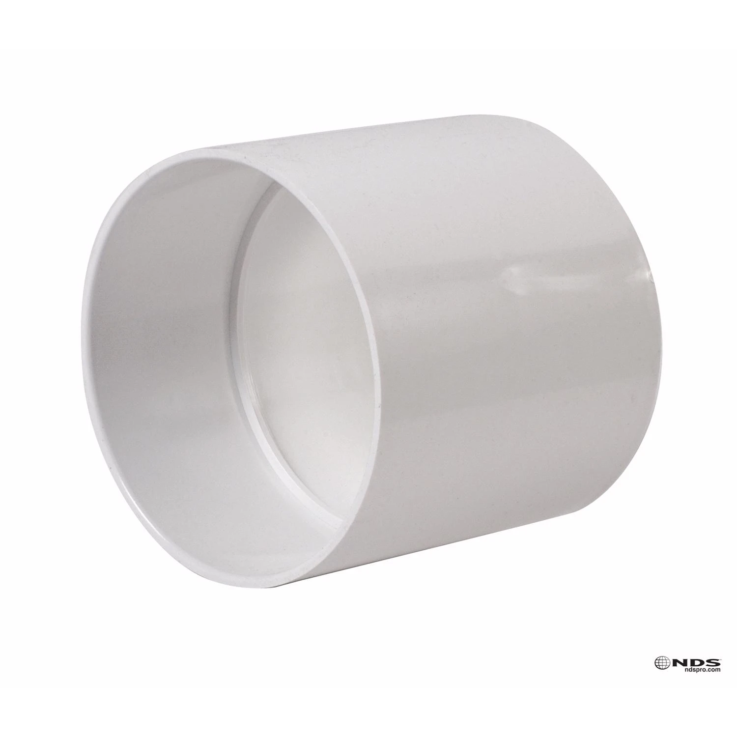 NDS Schedule 35 6 in. Hub each X 6 in. D Hub in. PVC Coupling 1 pk