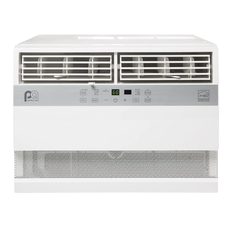12000 Btu Wi-fi Window Air Conditioner With Remote Control - 550 Sq Ft Coverage