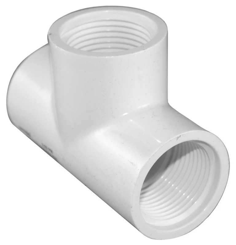 Schedule 40 PVC Tee, 3/4 In. FIP