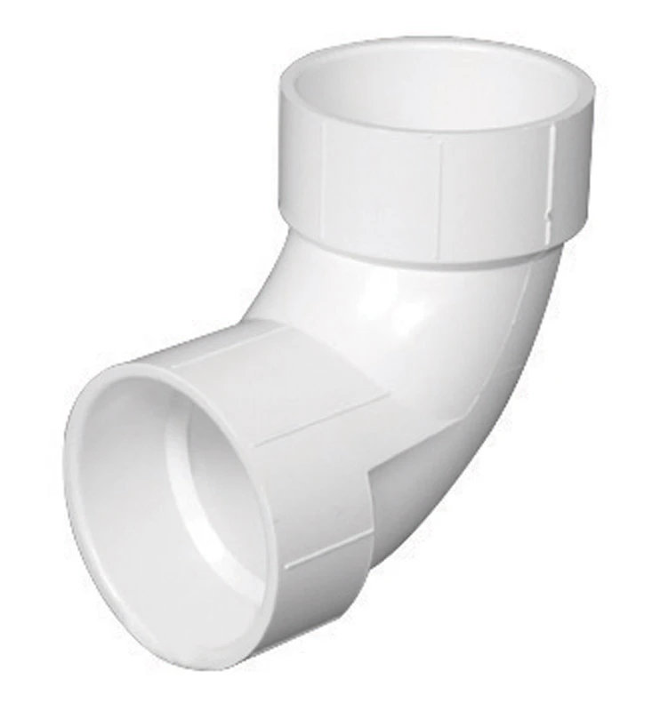 Schedule 40 DWV Sanitary Pipe Elbow, 90-Degree, 1-1/4 In.