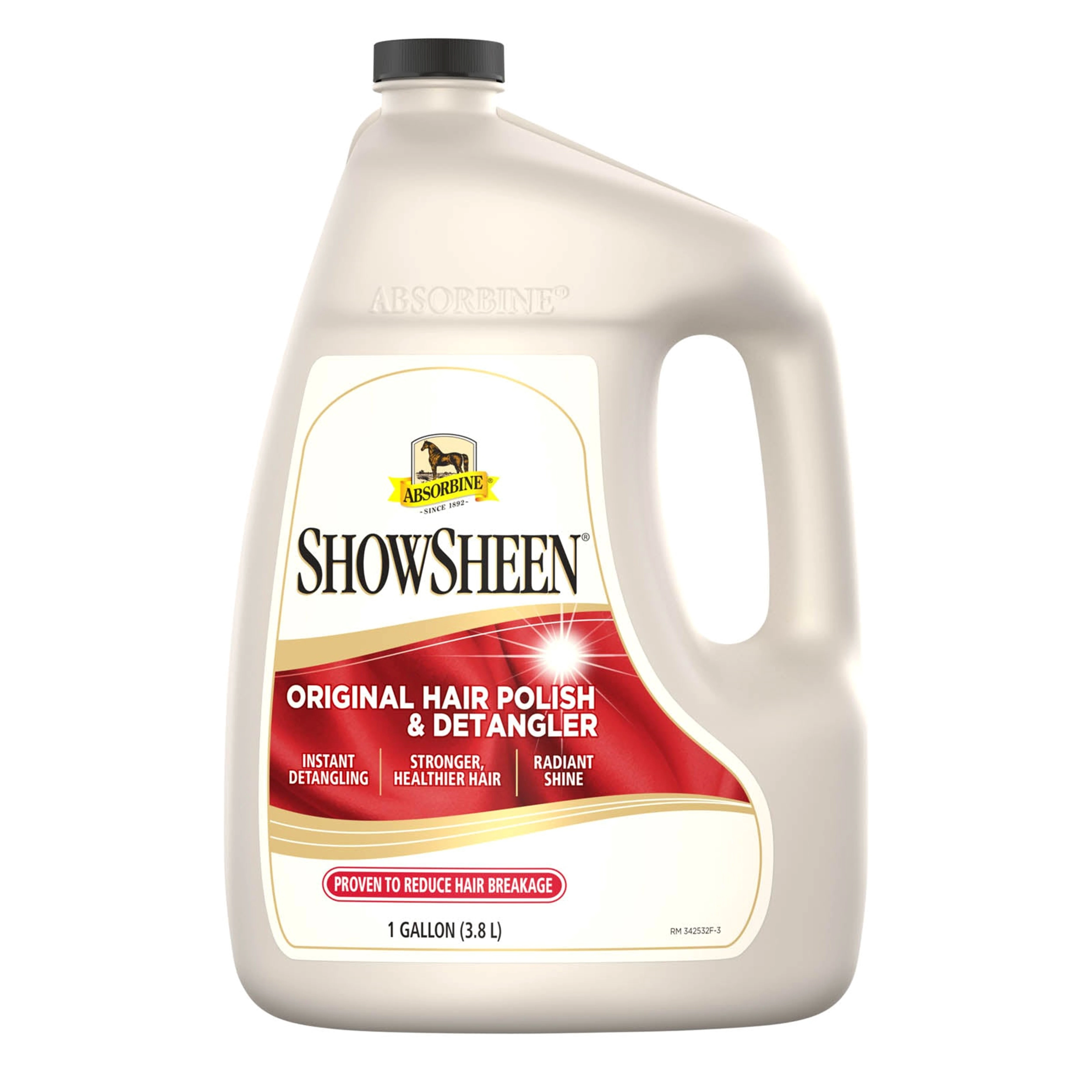 Showsheen Horse Hair Polish & Detangler, 1-gallon - Ultimate Grooming Aid