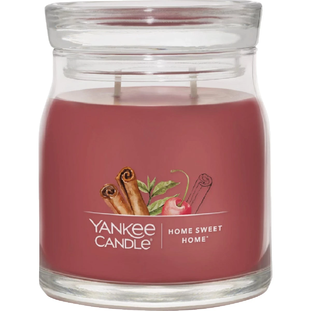 13 Oz. Home Sweet Home Medium Jar Candle With Two Wicks