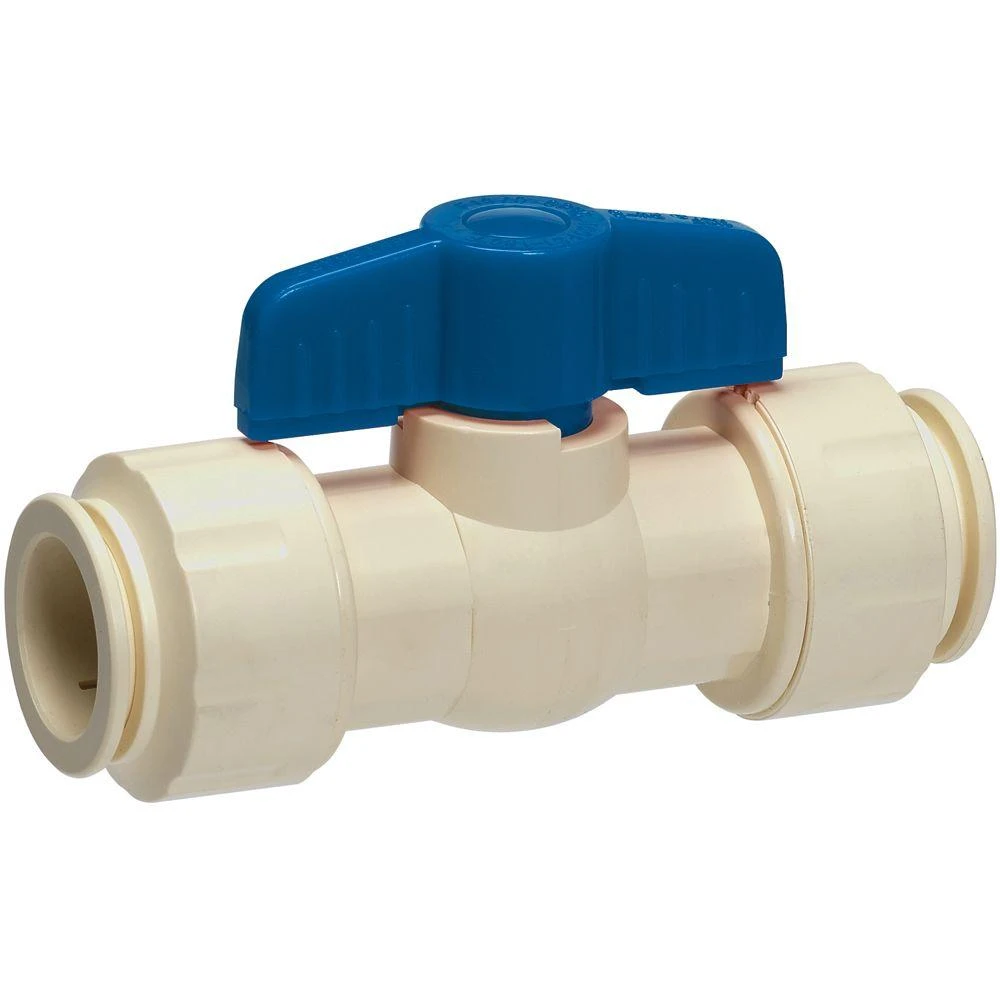 Homewerks 3/4 In. Cpvc Push Fit Ball Valve Full Port - Model 126-8-34-34
