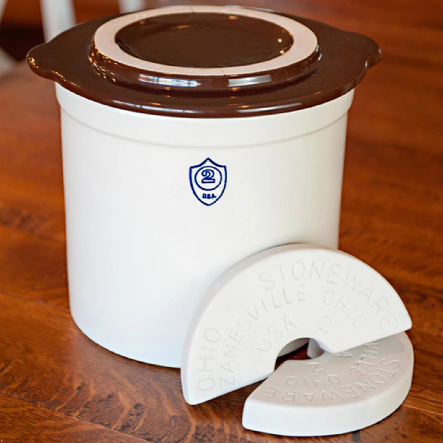 Preserving Crock Starter Kit, 2-Gal.