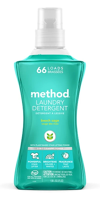 Method Beach Sage Scent Laundry Detergent Liquid 53.5 oz 1 pk