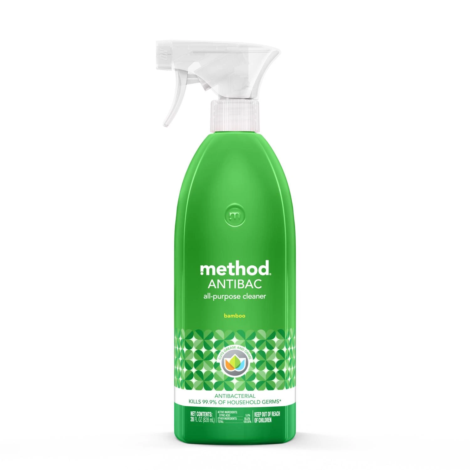 Bamboo Scent Antibacterial All Purpose Cleaner Liquid 28 Oz - Non-toxic Formula