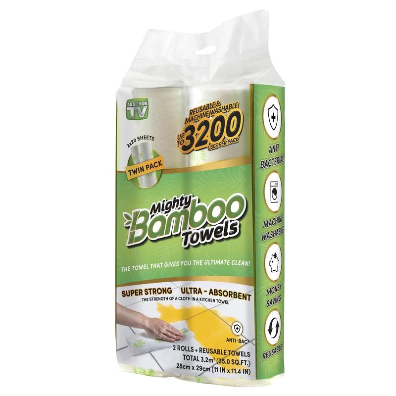 Mighty Bamboo Towels, Doesn't Fall Apart