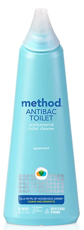 24 Oz. Antibacterial Toilet Bowl Cleaner With Spearmint Scent
