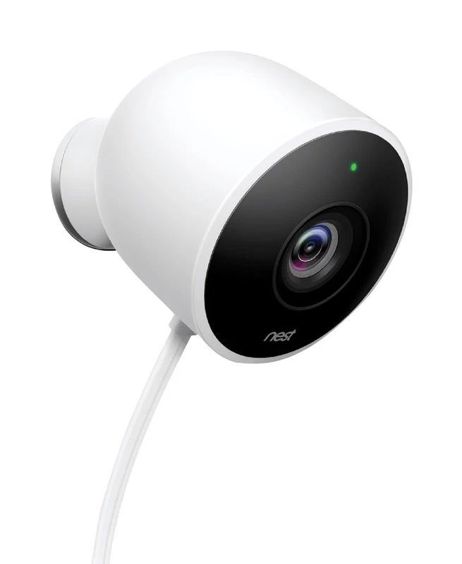 Nest Smart Outdoor Wi-Fi Security Camera with Weatherproof Design and High Definition Video