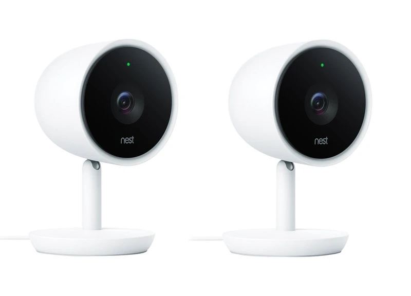 Cam IQ Indoor WI-Fi Security Camera,  1080P HD Video, 2-Pk.