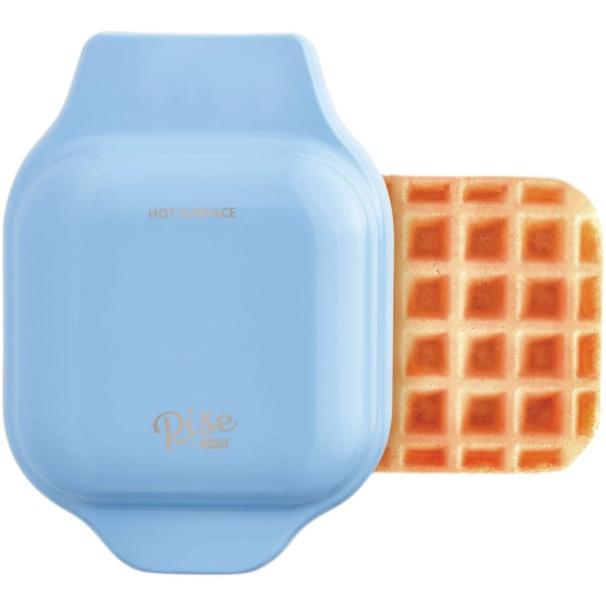 Rise By Dash 4 In. Light Blue Mini Waffle Maker - Rmw001gbsk06