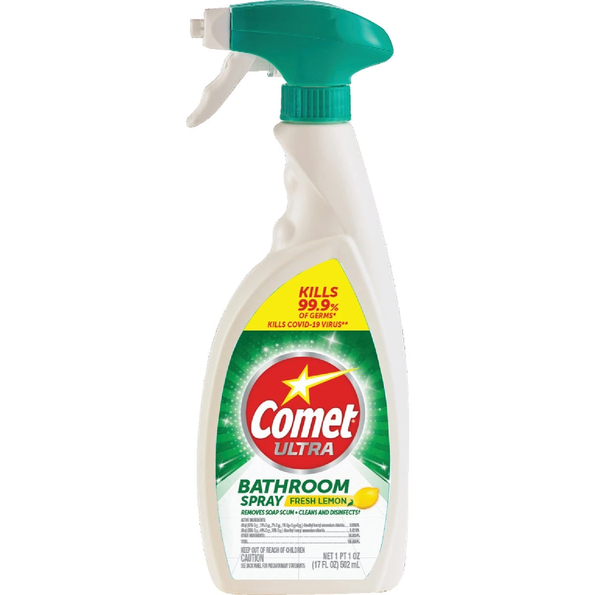 Ultra 17 Oz. Liquid Bathroom Cleaner - Fresh Lemon Trigger Spray