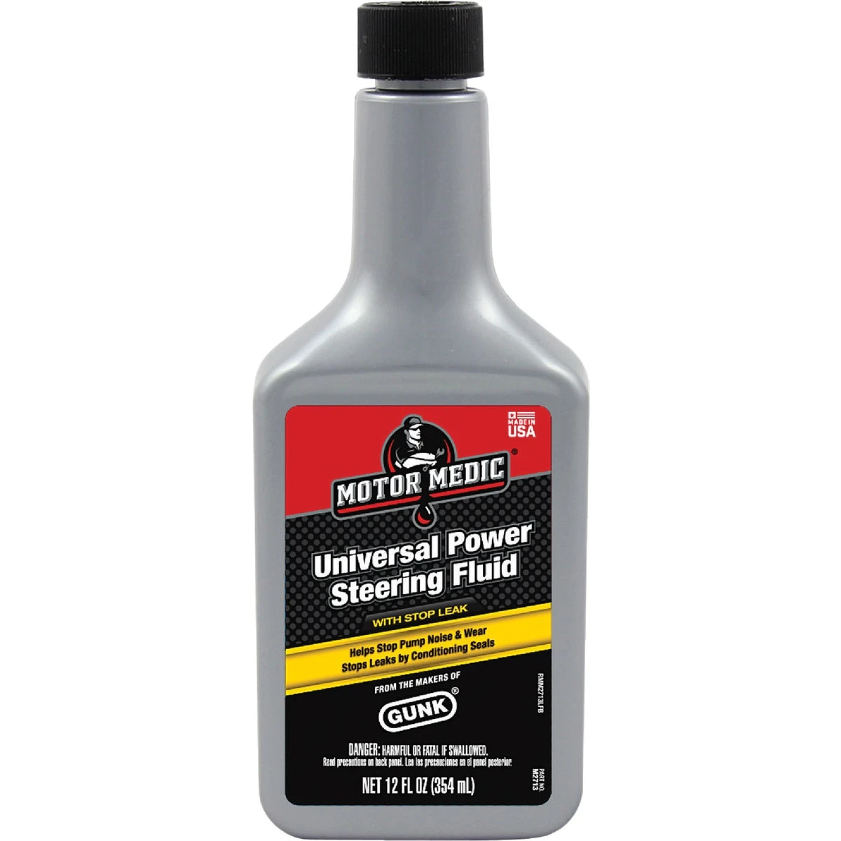 12 Oz. Universal Power Steering Fluid With Stop Leak - Model M2713