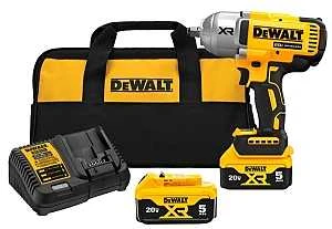 20v Max Xr 1/2 In. High Torque Impact Wrench Kit With (2) Batteries & Charger