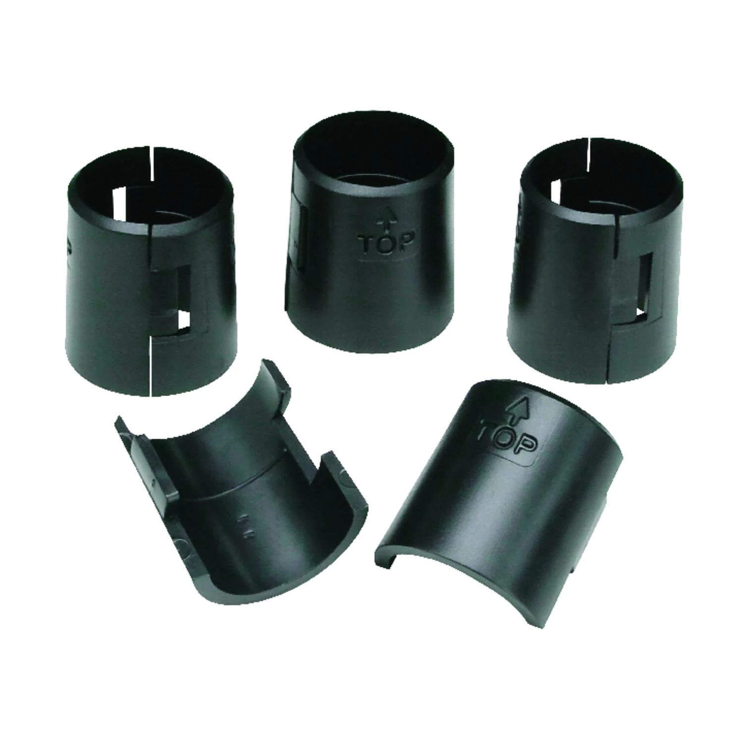 Honey-Can-Do 1 in. H X 1 in. W X 2 in. D Plastic Replacement Shelf Sleeves