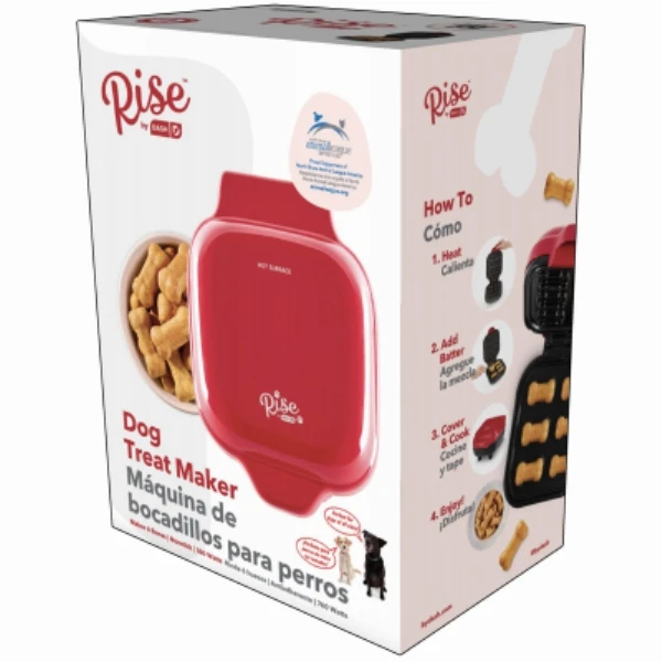 Polypropylene Dog Treat Maker 6 Pieces With Recipe Guide