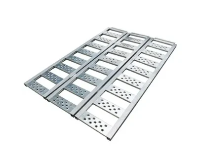 Tri-Fold Cargo Ramp 45 Inches by 69 Inches Heavy Duty Folding Loading Ramp