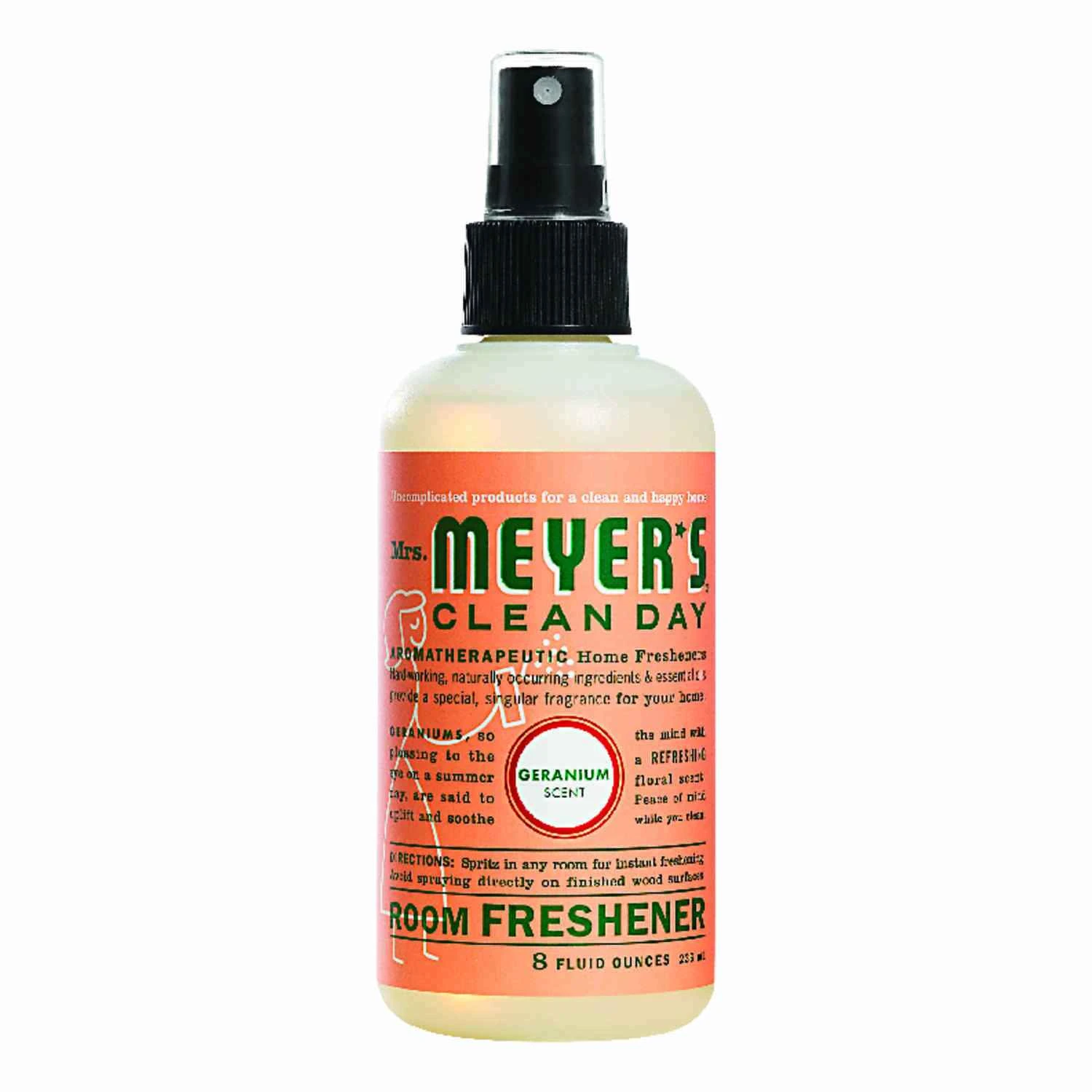 Clean Day Geranium Scent Air Freshener 8 Oz Liquid Spray