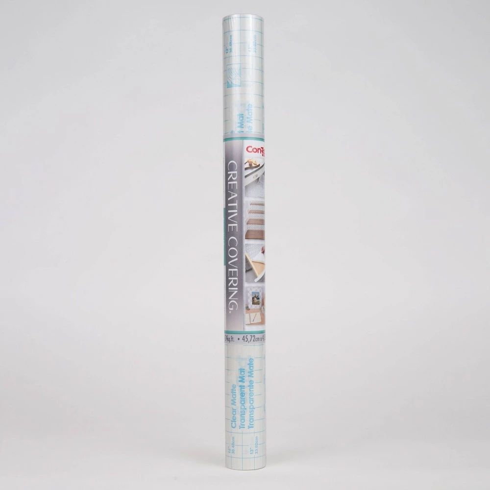 Clear Cover 18 In. X 16 Ft. Self-adhesive Shelf Liner