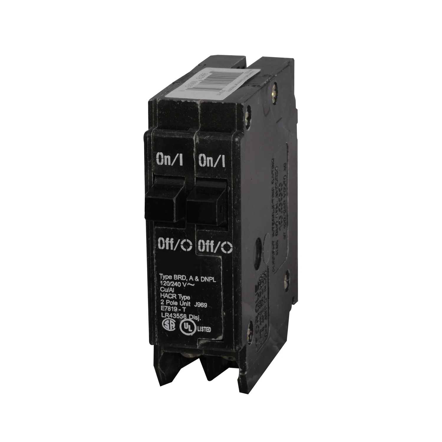 Br3030 30a/30a Double-pole Circuit Breaker For Load Centers